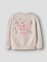 Name It - nmfheja ls nreg sweat box unb peyote melange "131"