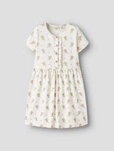 NMFGAYO SMI SS DRESS LIL - Coconut Milk FLOWER "29"
