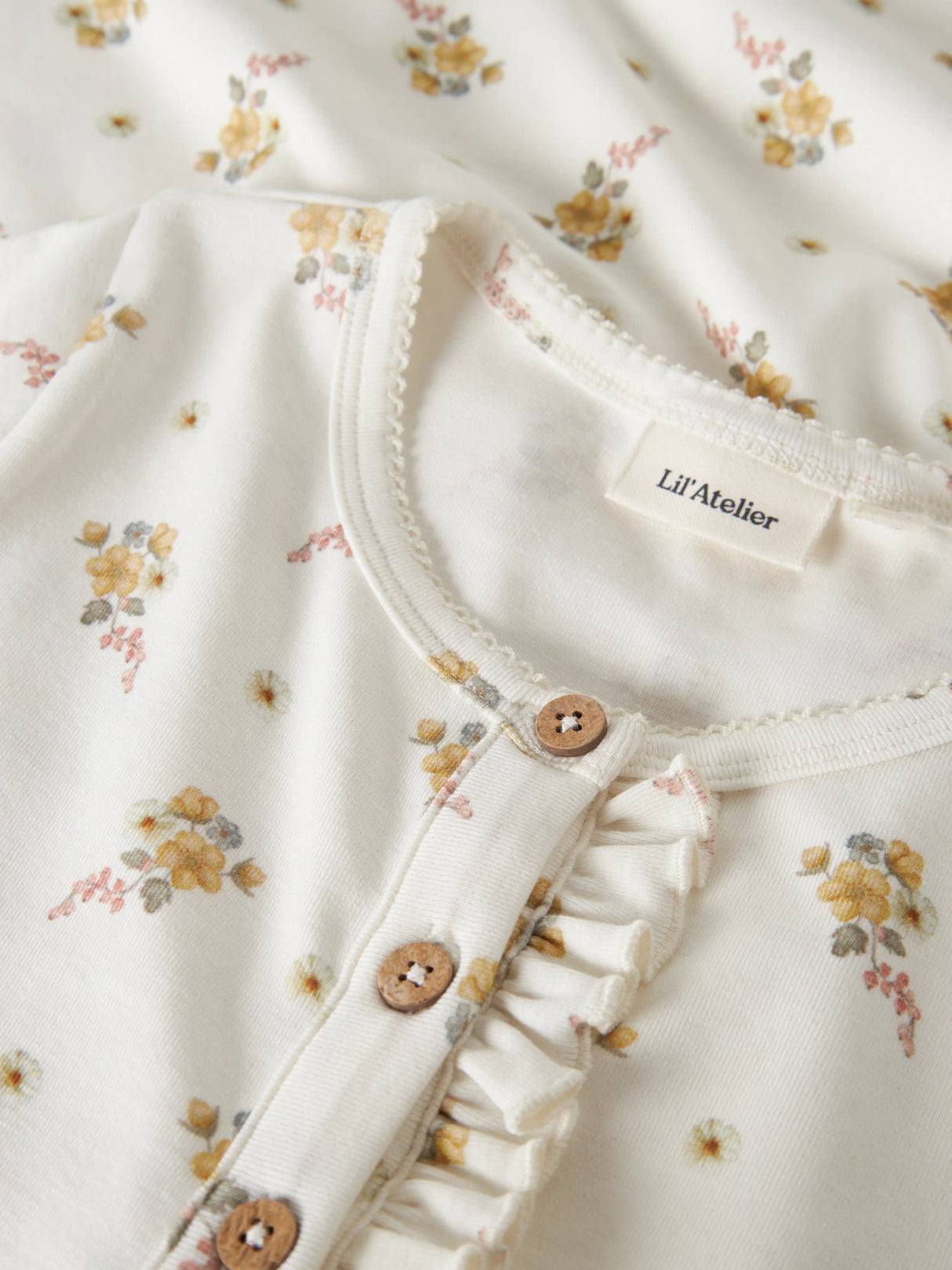 NMFGAYO SMI SS DRESS LIL - Coconut Milk FLOWER "29"