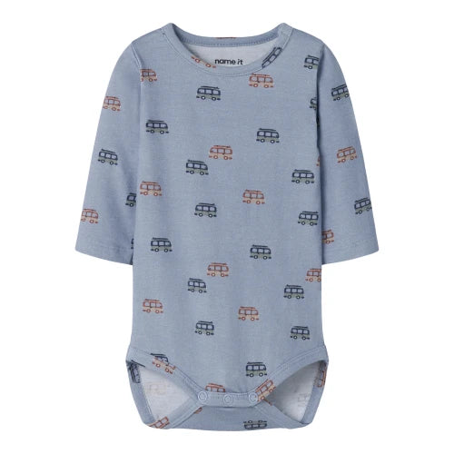 Name It - nbmjamie ls body box blue fog"154"