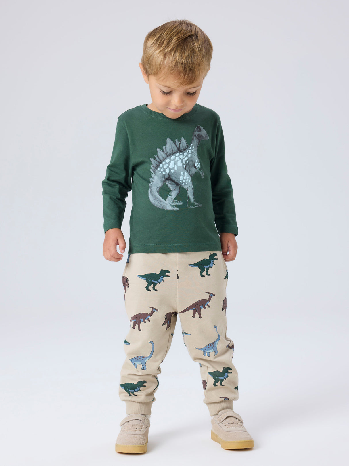 NMMNARIS NREG SWE PANT BRU PB - Trench Coat