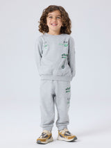 NMMNILIUS LS NREG SWE BRU PB - Grey Melange