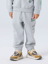 NMMNILIUS NREG SWE PANT BRU PB - Grey Melange