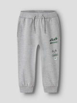 NMMNILIUS NREG SWE PANT BRU PB - Grey Melange