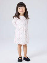 NMFNICOLE LS DRESS PB - Raindrops On Roses