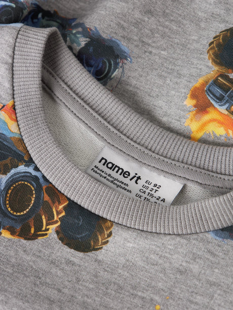 NMMDALI LS NREG SWEAT UNB - Grey Melange