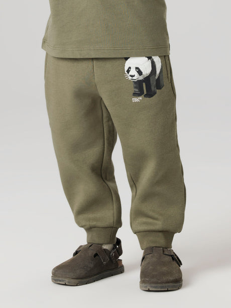 NMMSIGURT NREG PANT SWE BRU - Dusty Olive