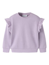 NMFFILANA LS SWE UNB - Lavender Lily "glimmer"