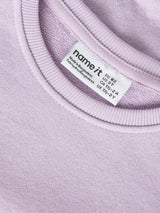 NMFFILANA LS SWE UNB - Lavender Lily "glimmer"