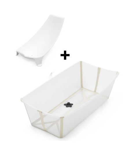 Stokke® Sandy Beige Flexi Bath® X-Large + Newborn Sæt Bundle