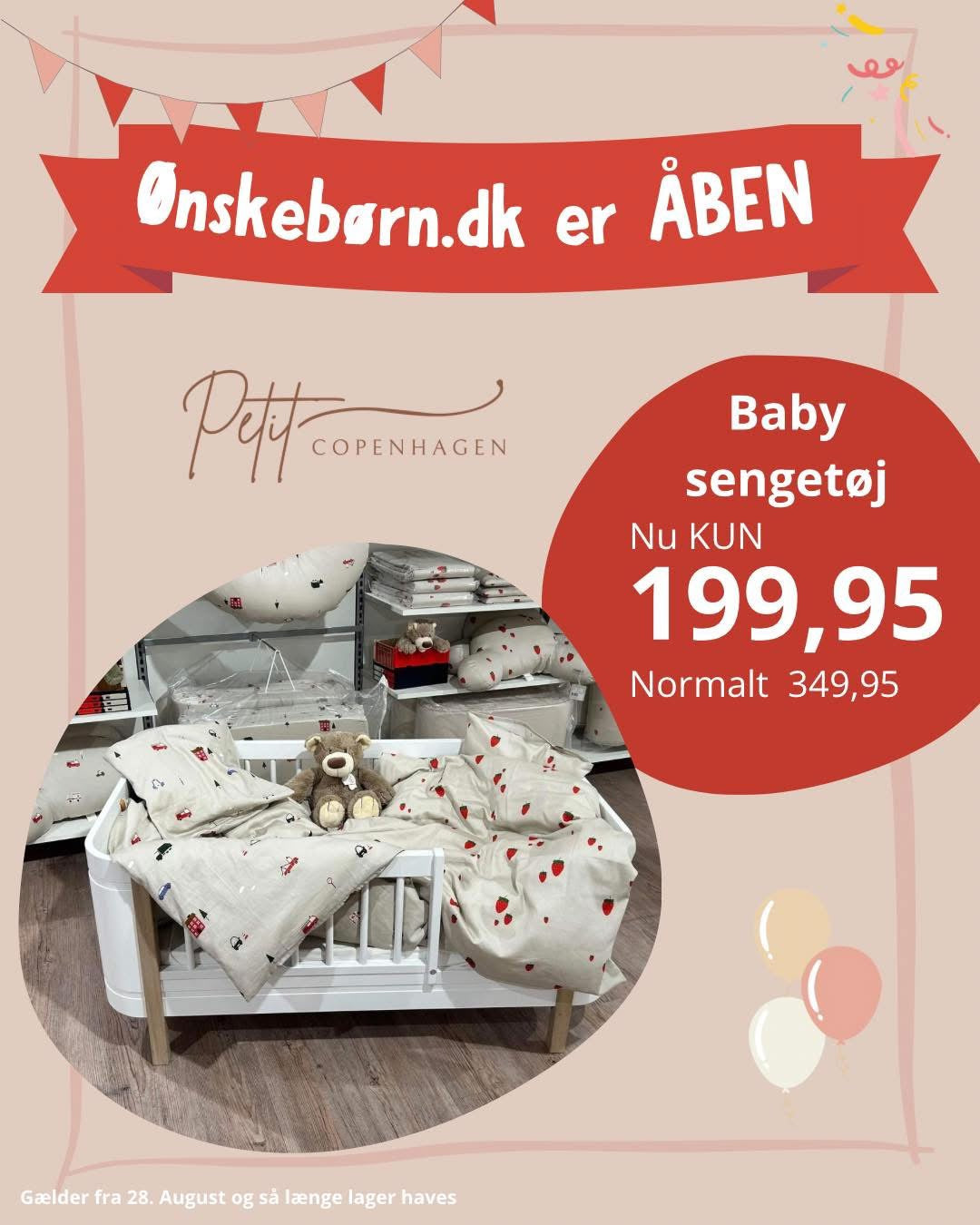 Petit Copenhagen Baby Sengetøj