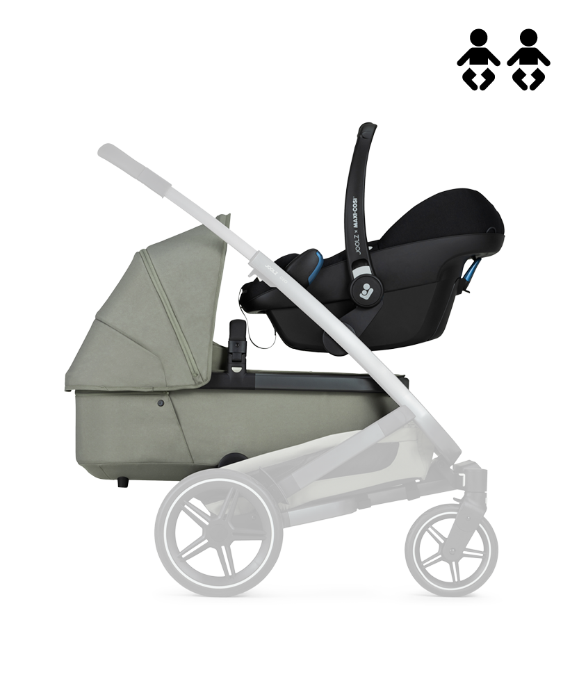 Joolz Geo3 twin set (tvillingebarnevogn)