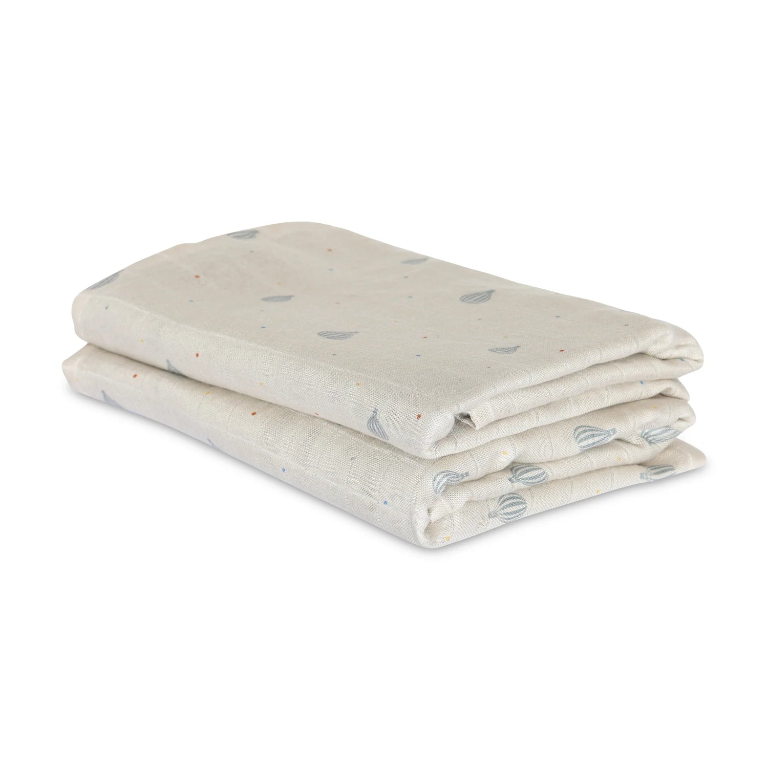Nuuroo 2pk muslin stofbleer - Air baloon dot
