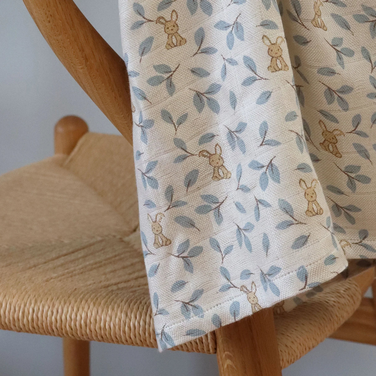 Nuuroo 2pk muslin stofbleer - Bunny leaf