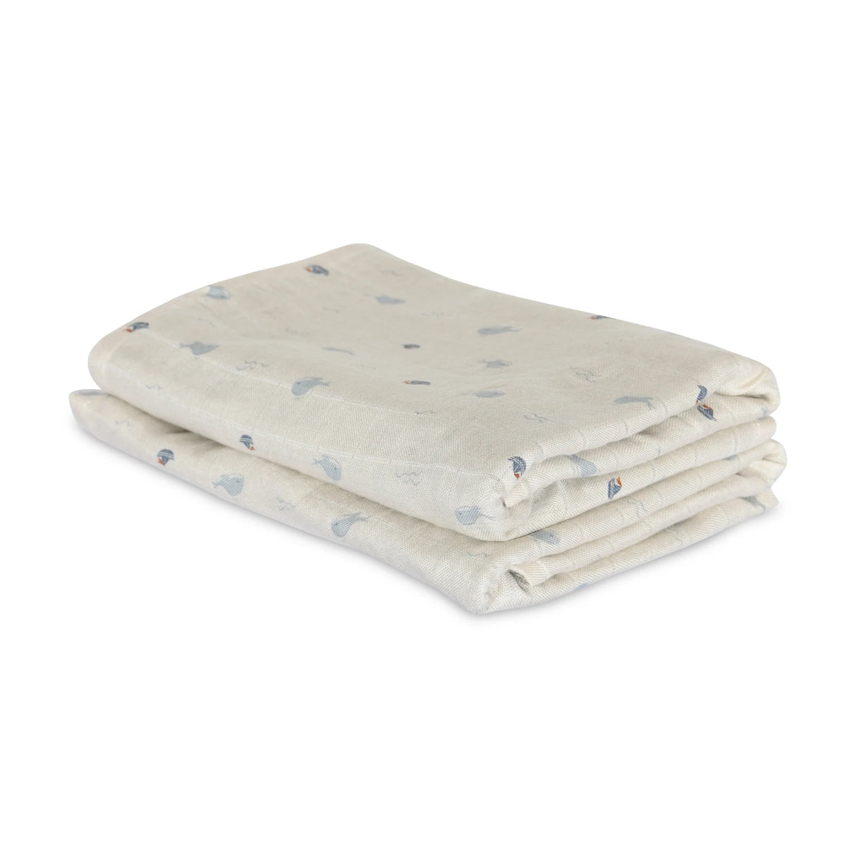 Nuuroo 2pk muslin stofbleer - Ocean