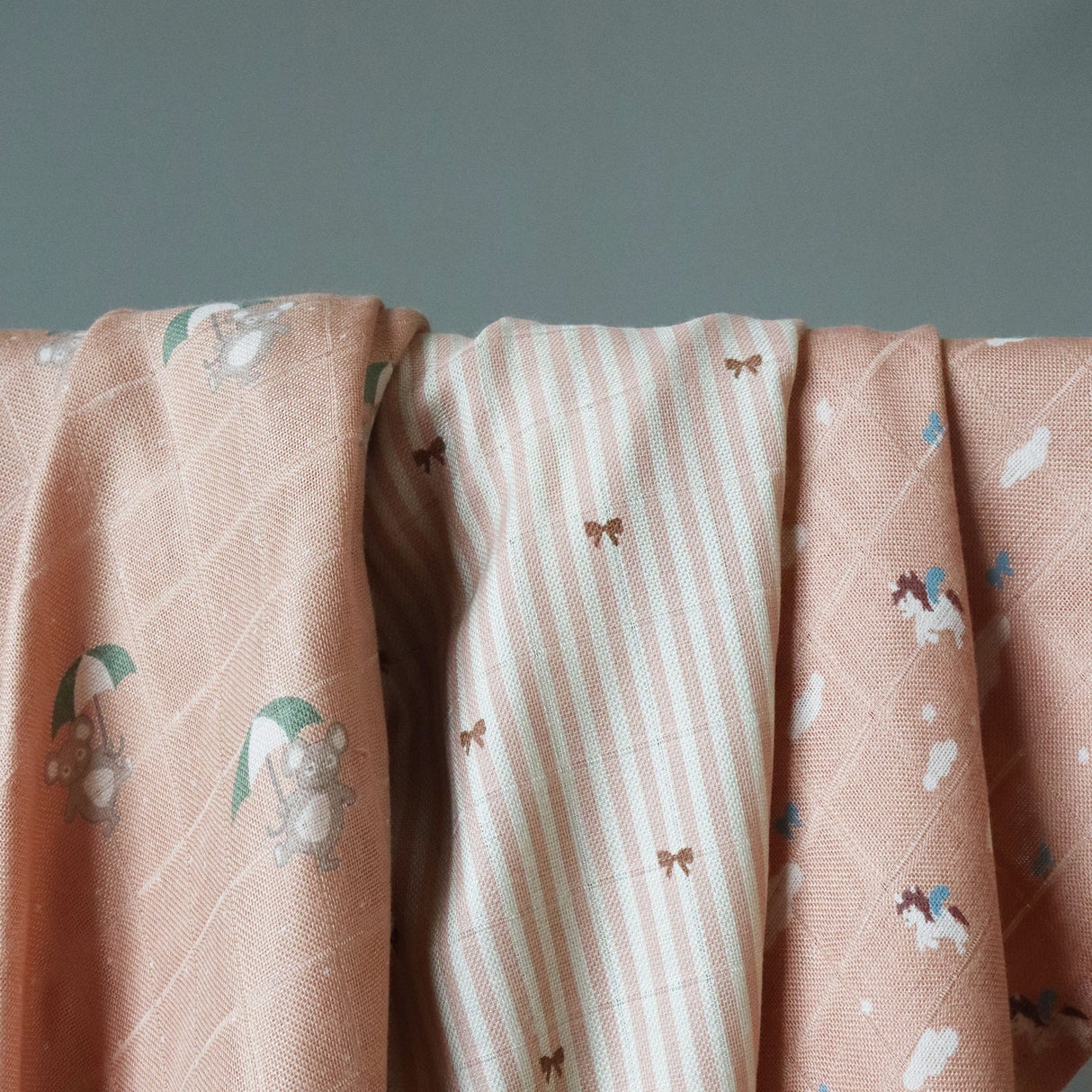 Nuuroo 2pk muslin stofbleer - Umbrella