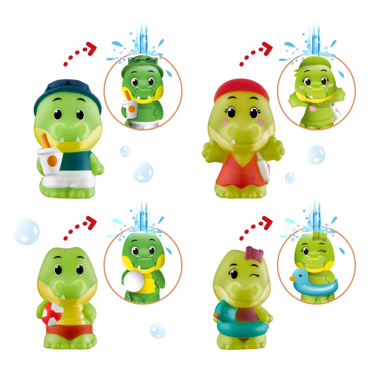 Timber Tots - Krokodillefamilie