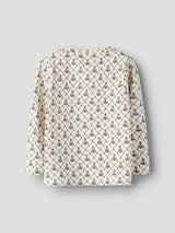 Name It Nikala LS Top - Peyote Melange/Small Flower