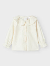 Name it - nmffrederikke ls shirt cloud dancer "136"