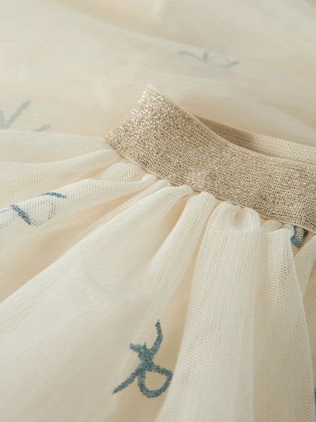 Name it - nmfkira tulle skirt antique white vintage in