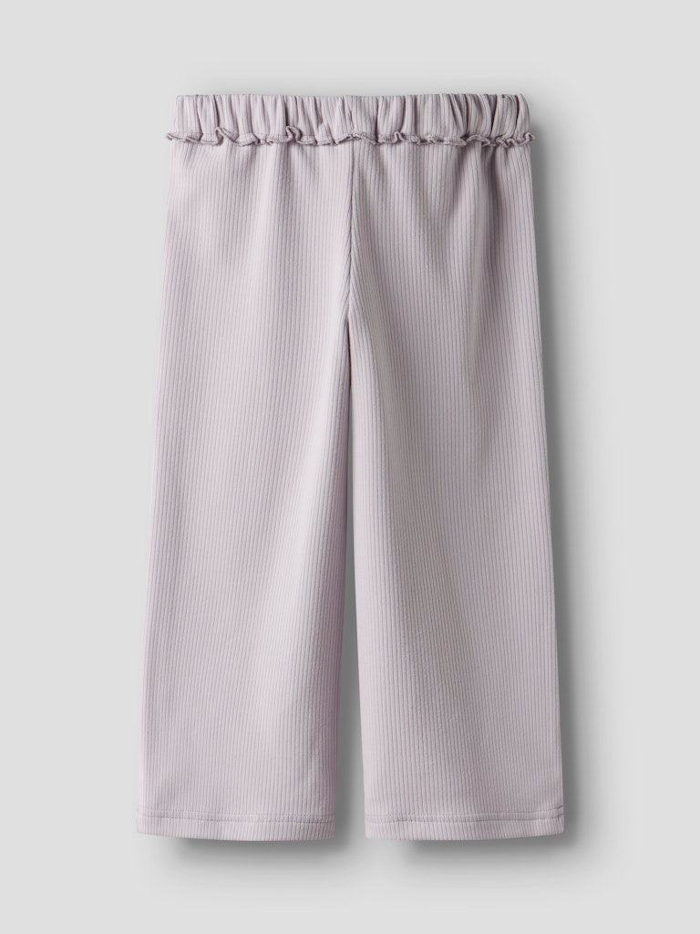 Name It Bukser Mini Tella Wide Lilac Marble