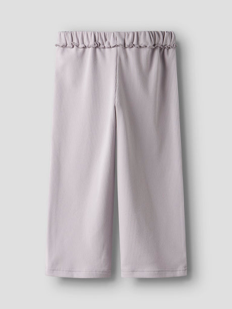 Name It Bukser Mini Tella Wide Lilac Marble