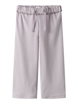 Name It Bukser Mini Tella Wide Lilac Marble