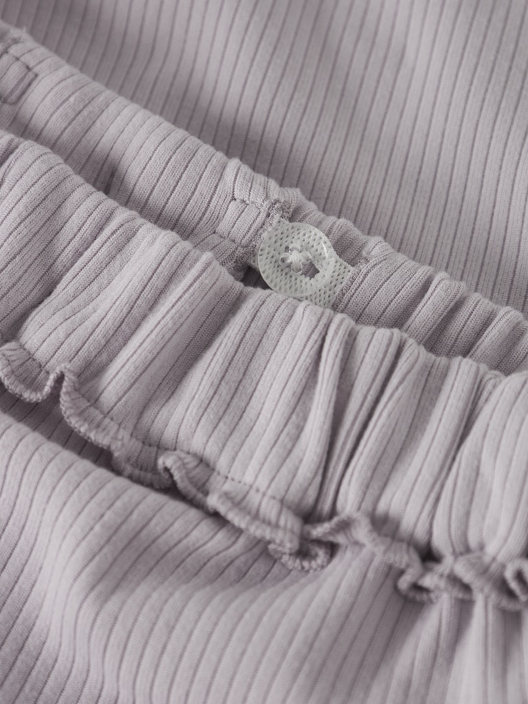 Name It Bukser Mini Tella Wide Lilac Marble