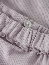 Name It Bukser Mini Tella Wide Lilac Marble