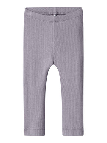 Name It Lavender Gray Nbnkab Leggings Noos