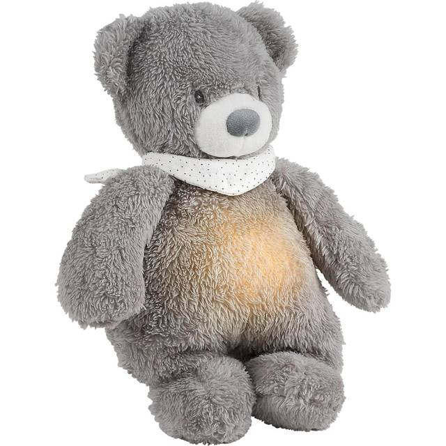 Nattou Sleepy Grå Bamse med Lys og lyd
