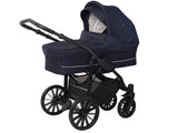 Basson Nordic Lux barnevogn - Navy Quilt