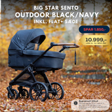 Emmaljunga Big Star Sento Inkl. Flat+ sæde (kampagne)