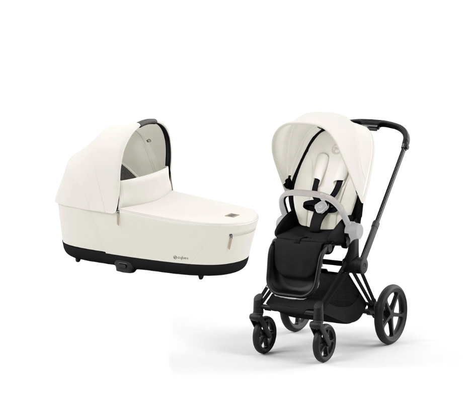 Cybex Priam inkl. Carrycot Off White (kombivogn)