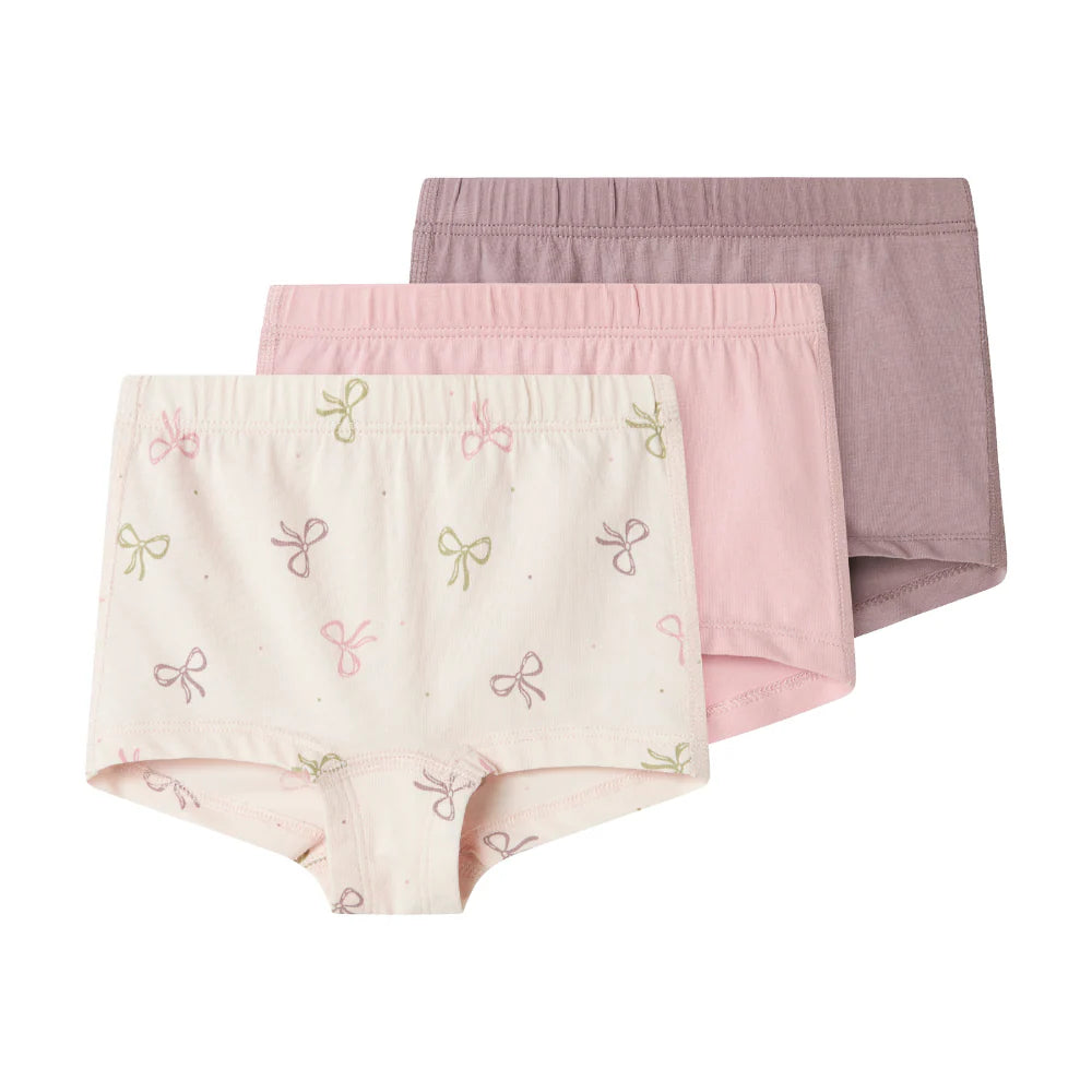 Name it NMFTIGHTS BOW 3 PACK - Trusser - barely pink