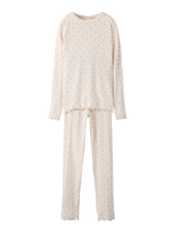 Lil'Atelier Nattøj - Gago - Almost Mauve FLOWERS