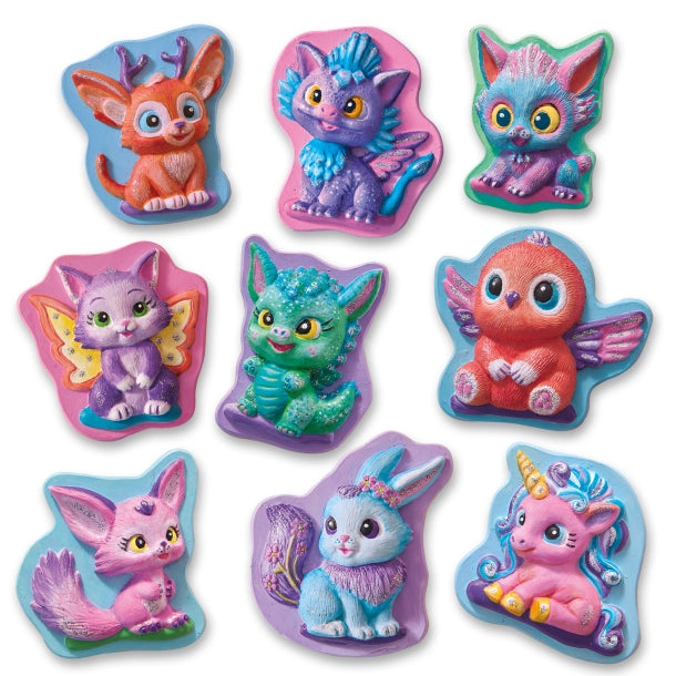 SES Creative - Støb & Mal - Fantasi figurer