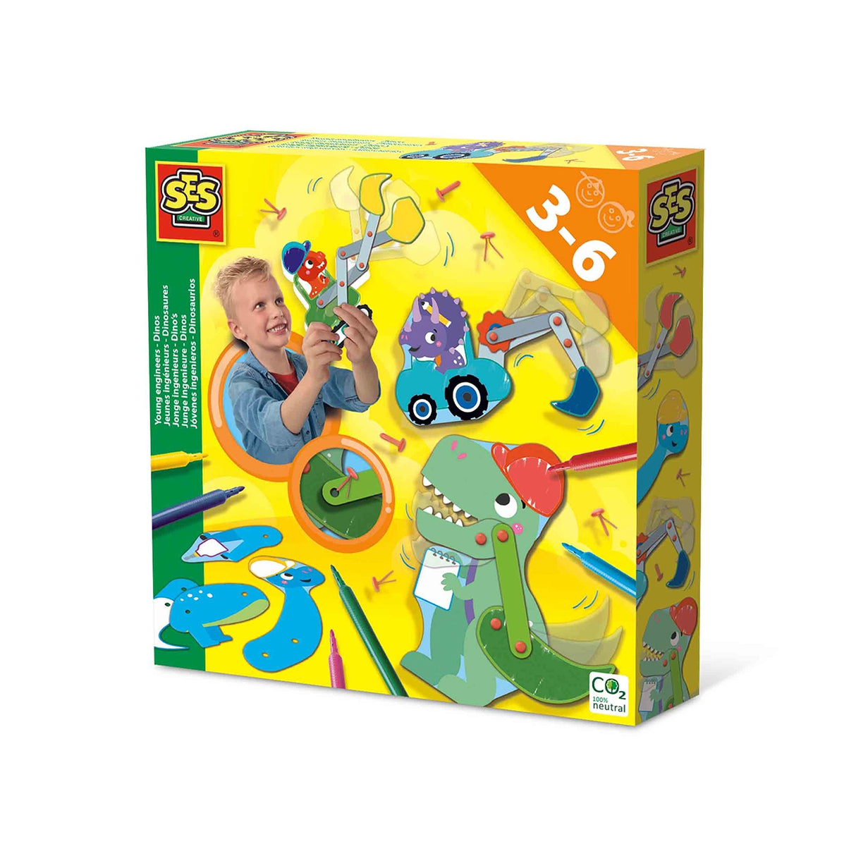 SES Creative - Ingeniør dinosaurer