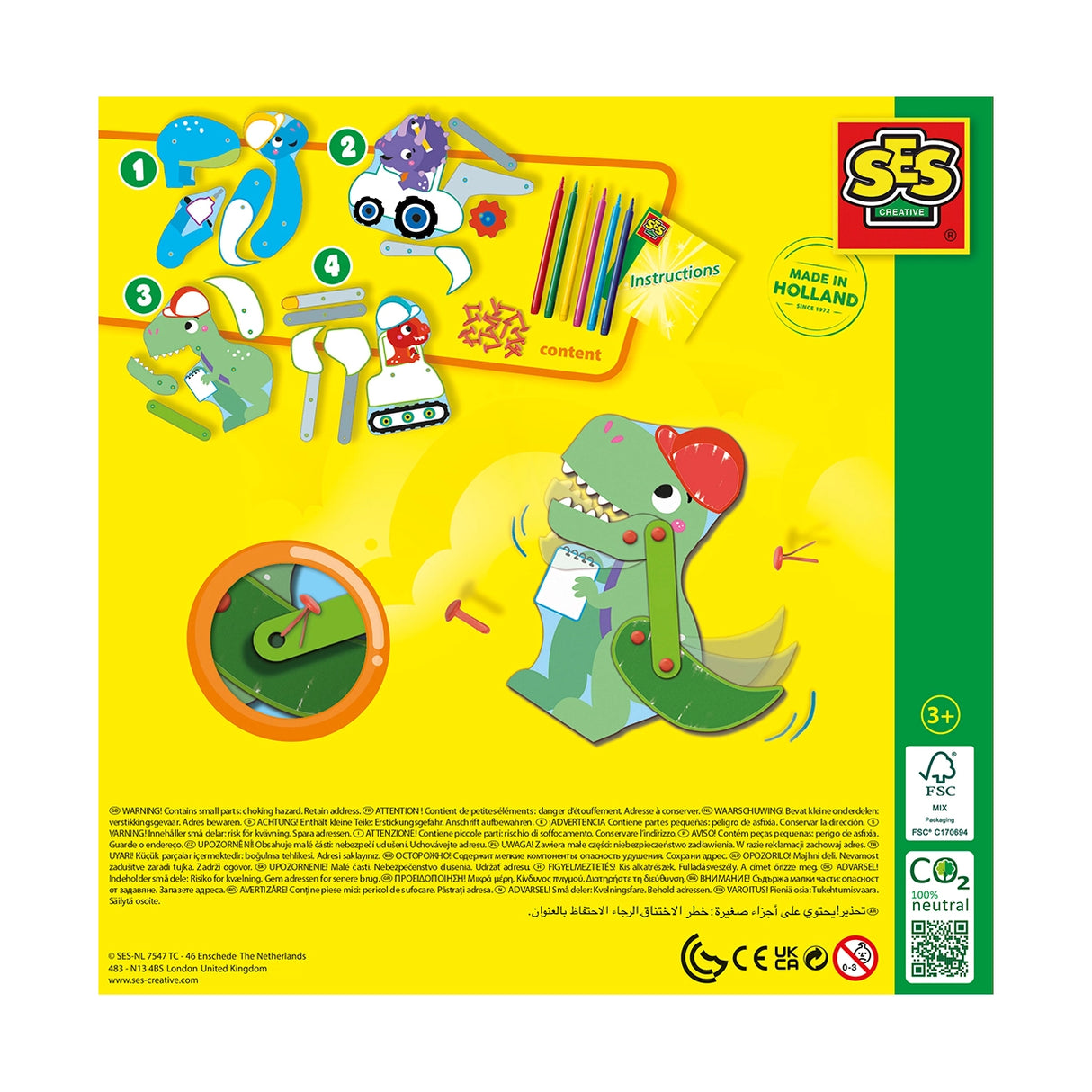 SES Creative - Ingeniør dinosaurer