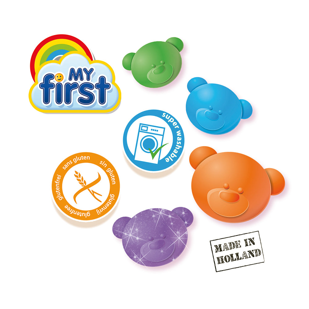 SES Creative - Min første - Modellervoks med lilla glitter