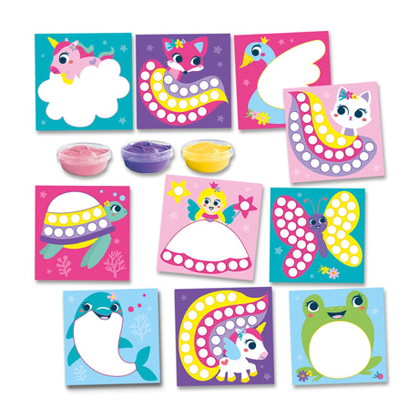 SES Creative - Min første - Fingermaling - Fantasi figurer