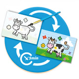 SES Creative - My first - Farv med vand - Gårdens dyr