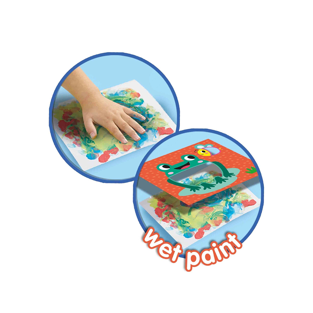 SES Creative - Fingermaling på kort