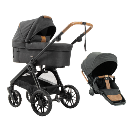 Emmaljunga Sento Pro: Outdoor Trek I Inkl. Ergo+ sæde, kopholder, Adapter