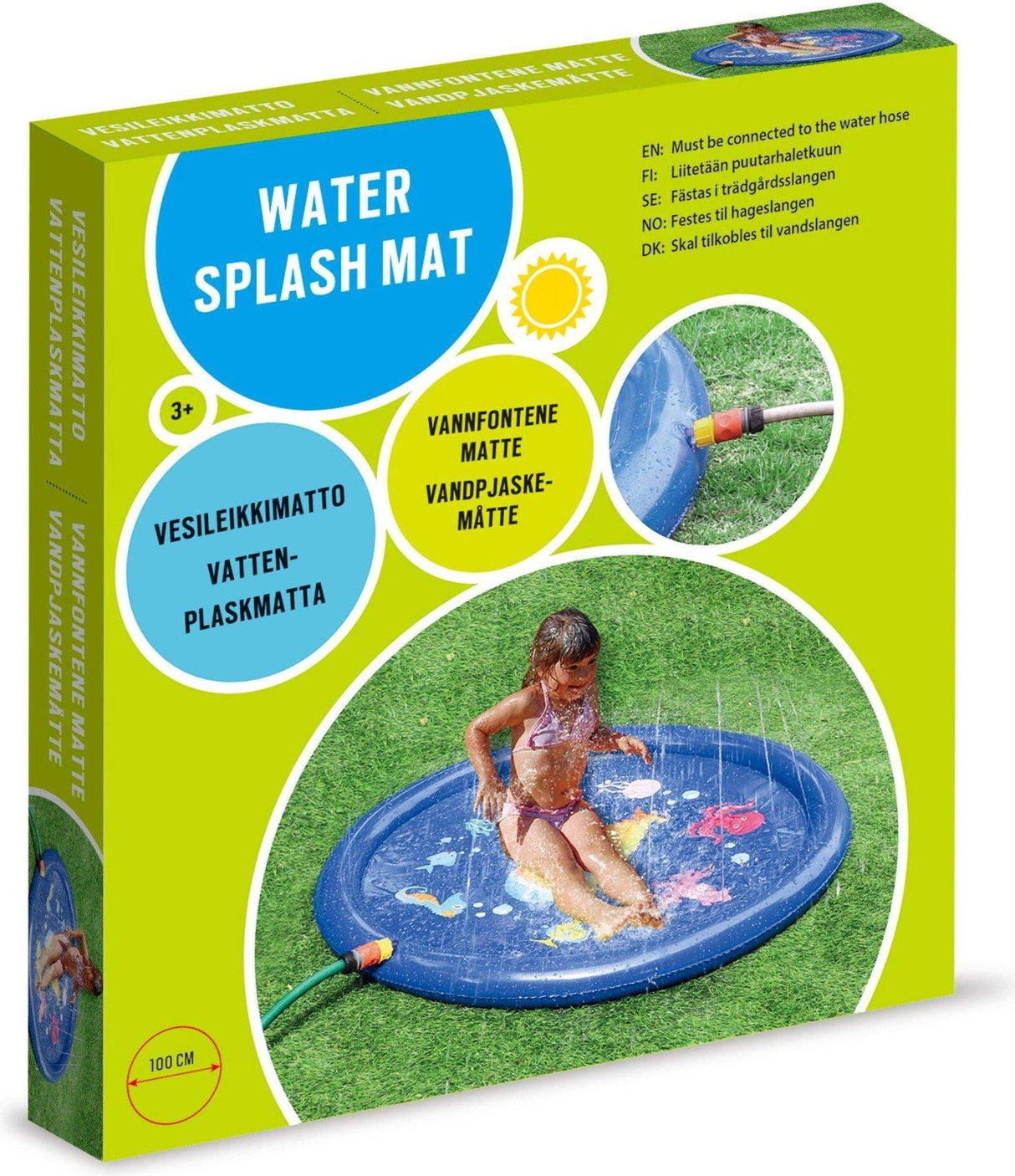 Water Splash Mat – Vandmåtte til vandslange