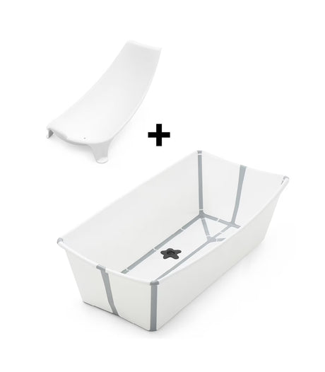 Stokke® Sandy Beige Flexi Bath® X-Large + Newborn Sæt Bundle