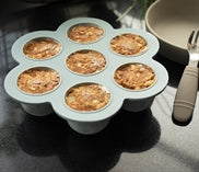 Le Toft Fryseboks babymad 7 rum - Smokey Green