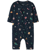Name it nbnvismas ls nightsuit Navy Blazer christmas "jul"