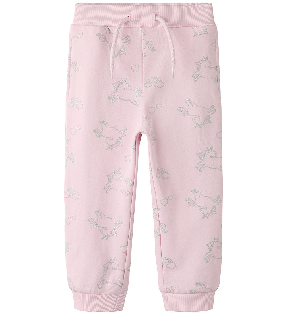 Name it - NMFBIRKY NREG PANT SWEAT BRU Orchid Pink