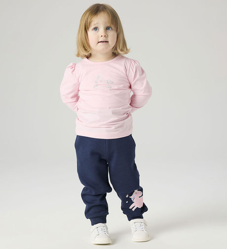 Name it - NMFBIRKY NREG PANT SWEAT BRU Navl Blazer